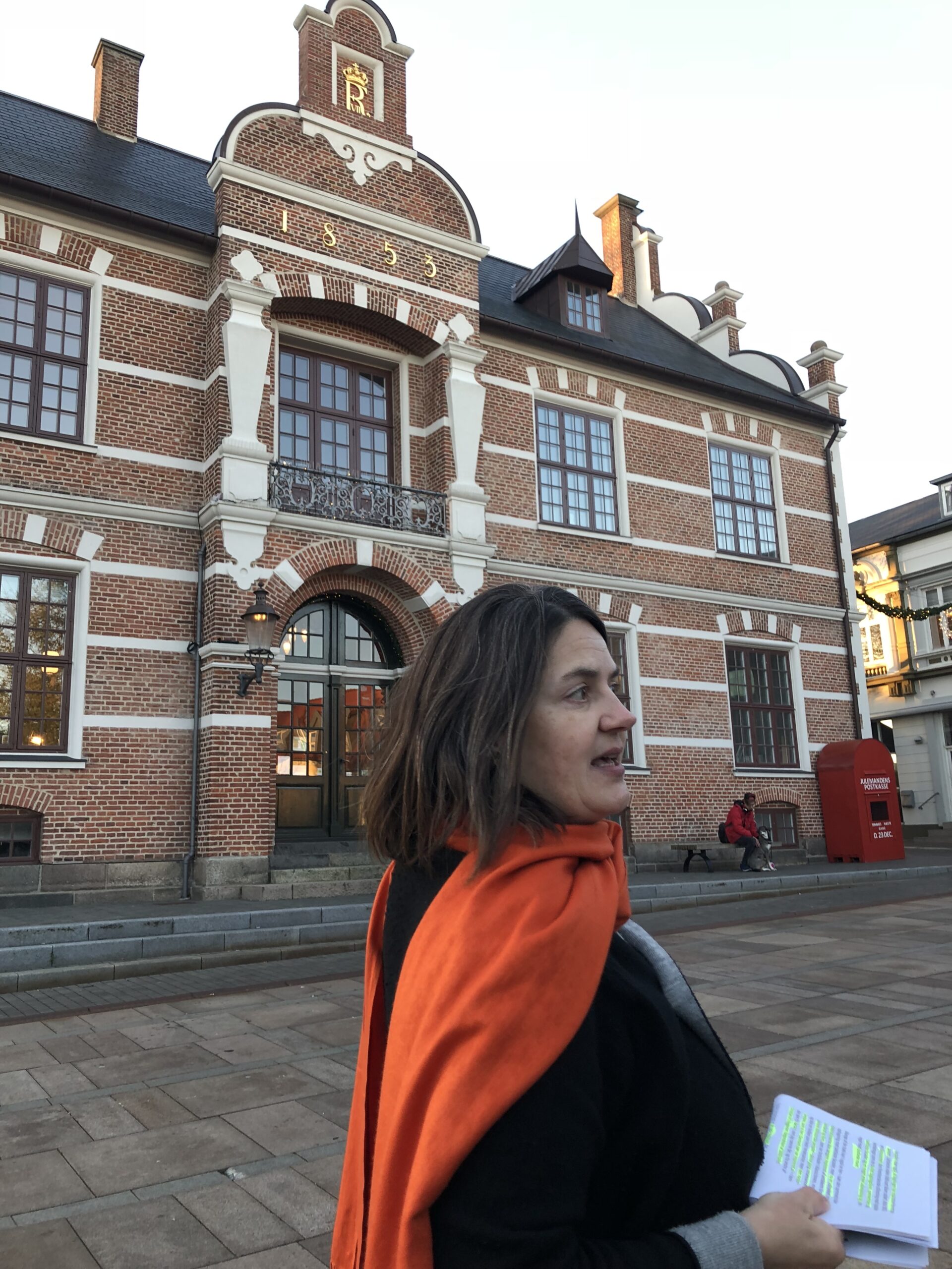 Rundvisning for Realdania By & Byg i Thisted gamle rådhus tegnet af M.G. Bindesbøll
